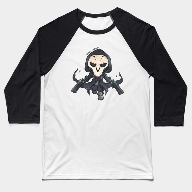 Reaper Baseball T-Shirt by arisachibara